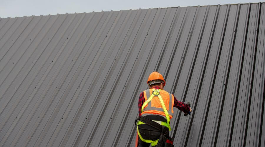 Professional metal roof installation services in Pringle, SD